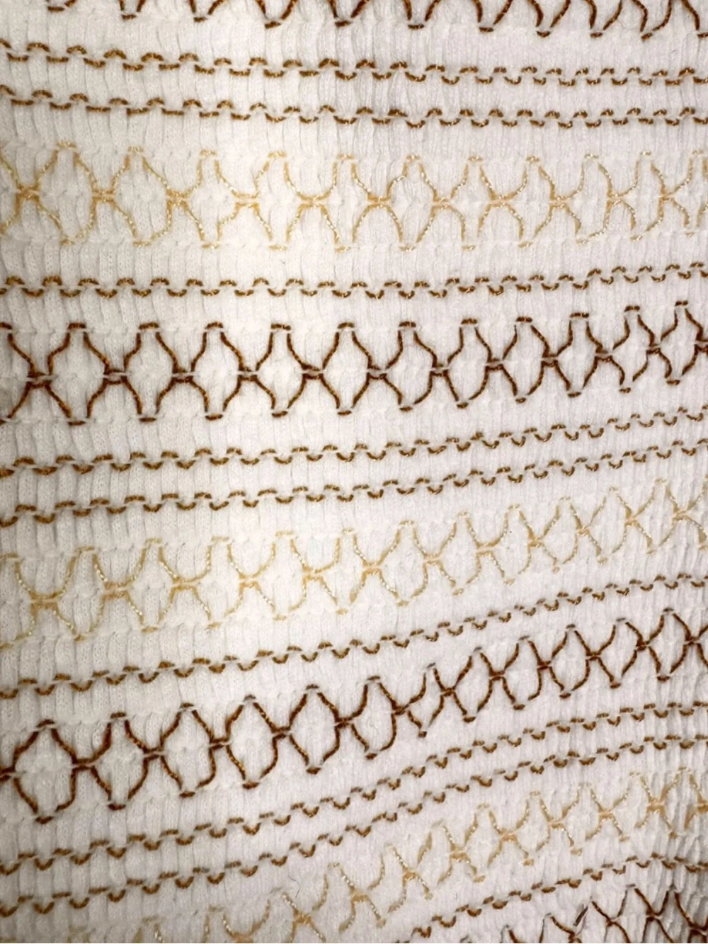 Anthropologie cotton embroidered